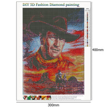 Load image into Gallery viewer, Cowboy - Full Drill Round Drill - 30x40cm