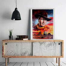 Load image into Gallery viewer, Cowboy - Full Drill Round Drill - 30x40cm