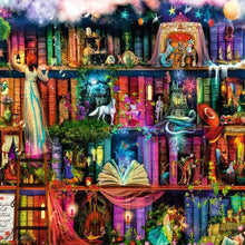 Load image into Gallery viewer, Fantasy Books - Full Drill Round Drill - 30x30cm