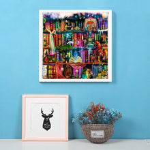 Load image into Gallery viewer, Fantasy Books - Full Drill Round Drill - 30x30cm
