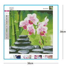 Load image into Gallery viewer, Bamboo Stone  - Full Diamond Painting - 30x30cm