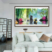 Load image into Gallery viewer, 3pcs/set Stone - Full Drill Round Drill Painting - 80x40cm