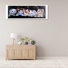 Load image into Gallery viewer, Cat - Full Drill Round Drill Painting - 80x30cm