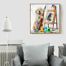 Load image into Gallery viewer, Cute Dog - Full Drill Round Drill - 30x30cm