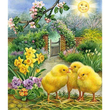 Load image into Gallery viewer, Vintage Chick - Full Drill Round Drill - 25x30cm