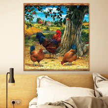 Load image into Gallery viewer, Village Fowl  - Full Diamond Painting - 30x30cm