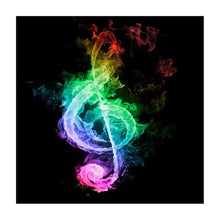 Load image into Gallery viewer, Colorful Musical Note - Full Diamond Painting - 30x30cm
