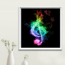 Load image into Gallery viewer, Colorful Musical Note - Full Diamond Painting - 30x30cm