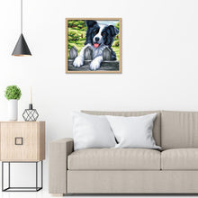 Load image into Gallery viewer, Dog - Full Drill Round Drill - 25x25cm