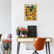 Load image into Gallery viewer, Sunflower - Full Drill Round Drill - 30x40cm