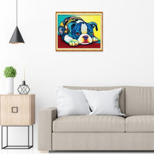 Load image into Gallery viewer, Dog - Full Drill Round Drill - 30x25cm