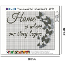 Load image into Gallery viewer, Butterfly  - Full Diamond Painting - 30x25cm