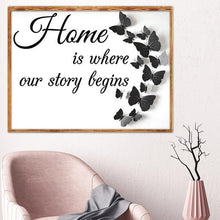 Load image into Gallery viewer, Butterfly  - Full Diamond Painting - 30x25cm