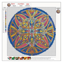Load image into Gallery viewer, Circles - Full Diamond Painting - 30x30cm