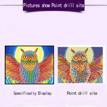 Load image into Gallery viewer, Colorful Bird - Full Drill Round Drill - 30x25cm