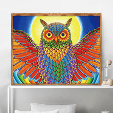 Load image into Gallery viewer, Colorful Bird - Full Drill Round Drill - 30x25cm