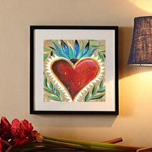 Load image into Gallery viewer, Heart - Full Drill Round Drill - 30x30cm