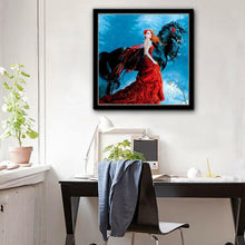 Load image into Gallery viewer, Horse - Full Drill Round Drill - 30x30cm