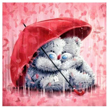 Load image into Gallery viewer, 2 Bears - Full Diamond Painting - 30x30cm