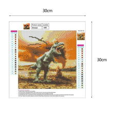 Load image into Gallery viewer, Dinosaur - Full Drill Round Drill - 30x30cm