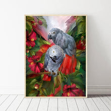 Load image into Gallery viewer, Parrots Birds - Full Drill Round Drill - 40x30cm