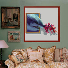 Load image into Gallery viewer, Dolphin - Full Drill Round Drill - 30x30cm