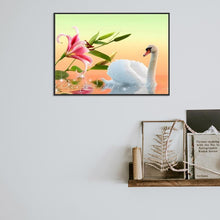 Load image into Gallery viewer, Flower Swan - Full Drill Round Drill - 40x30cm