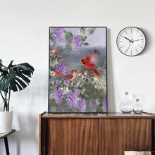Load image into Gallery viewer, Flower Bird - Full Drill Round Drill - 40x30cm