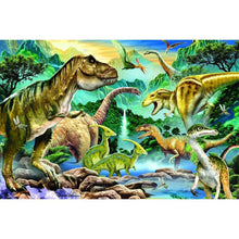 Load image into Gallery viewer, Dinosaurs River - Full Drill Round Drill - 40x30cm