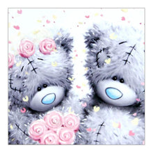 Load image into Gallery viewer, 2 Bears - Full Diamond Painting - 30x30cm