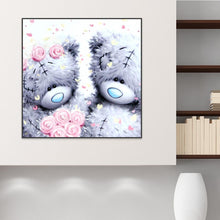 Load image into Gallery viewer, 2 Bears - Full Diamond Painting - 30x30cm