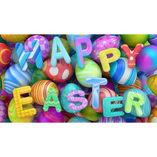 Load image into Gallery viewer, Happy Easter Egg - Full Drill Round Drill -