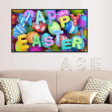 Load image into Gallery viewer, Happy Easter Egg - Full Drill Round Drill -