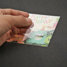 Load image into Gallery viewer, 6pcs Cartoon Greeting Cards DIY Diamond Painting Birthday Postcards Craft