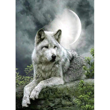 Load image into Gallery viewer, Mountain Wolf - Full Drill Round Drill - 30x40cm