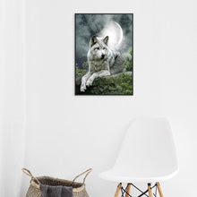 Load image into Gallery viewer, Mountain Wolf - Full Drill Round Drill - 30x40cm