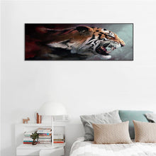 Load image into Gallery viewer, Fierce Tiger  - Full Drill Round Drill Painting - 80x30cm