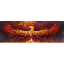 Load image into Gallery viewer, Fire Bird - Full Drill Round Drill Painting - 80x30cm