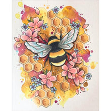 Load image into Gallery viewer, Bee - Full Diamond Painting - 40x30cm