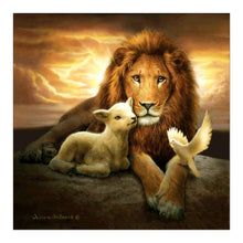 Load image into Gallery viewer, Lion - Full Drill Round Drill - 30x30cm
