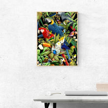 Load image into Gallery viewer, Color Parrots - Full Drill Round Drill - 30x40cm