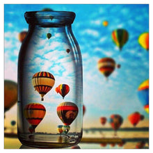 Load image into Gallery viewer, Hot Air Balloon - Full Diamond Painting - 30x30cm