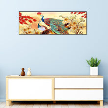 Load image into Gallery viewer, Two Peafowl - Full Drill Round Drill Painting - 80x30cm