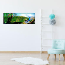 Load image into Gallery viewer, Fantasy Peafowl  - Full Drill Round Drill Painting - 80x30cm