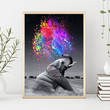 Load image into Gallery viewer, Walking Elephant - Full Drill Round Drill - 40x30cm