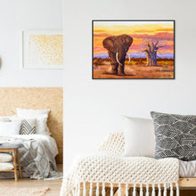 Load image into Gallery viewer, Walking Elephant - Full Drill Round Drill - 40x30cm