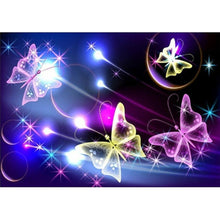 Load image into Gallery viewer, Colorful Butterfly - Full Drill Round Drill - 40x30cm