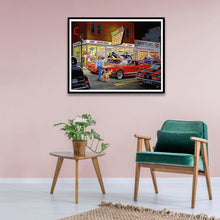 Load image into Gallery viewer, Parking Lot - Full Drill Round Drill - 40x30cm