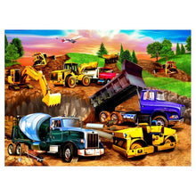 Load image into Gallery viewer, Car - Full Drill Round Drill - 40x30cm