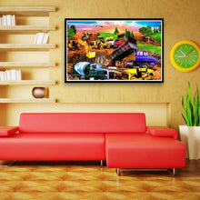 Load image into Gallery viewer, Car - Full Drill Round Drill - 40x30cm